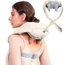 Portable Neck Massager with Hot Compress Function Relaxes Back Shoulder Muscle Pain Relief Bionic Neck and Shoulders Massager