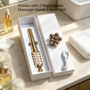 Luxury Facial & Neck Massage Roller – Lifting & Sculpting Beauty Tool for Home, Firming Skin, Anti-Aging, Portable