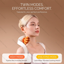 Wireless Neck and Shoulder Massager Mini Electric Muscle Massager for Neck Smart Cervical Massager Powerful Back Massage Device