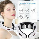 Electric Shoulder Back Massager Shiatsu Neck Massager Pulse Back Heating Muscle Pain Relief Care Relaxation Tool for Car Office
