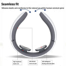 Ems Electric Neck Massager 6-Mode 9-Speed Massager Muscle Relaxation Battery Neck Massager Tool Relax Cervical Relief Pain