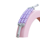 3/4-row Rollers Massager Handheld Roller Stick Trigger Point Manual Massage Tools for Anti-cellulite, Body Muscle Pain Relief