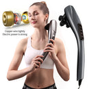 NEWEST Electric Dolphin Massage Stick Cervical Massager Neck Shoulder Waist Home Massage Hammer Back Multifunctional Whole Body
