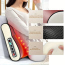 Neck Massager, Massage Pillow with 20 Massage Heads, Kneading and Heating Functions, 6-Button Control Suitable for Shoulders, Neck, Waist, and Back, Multi-Area Massager, Dual Modes for Home and Office Use, Holiday Gift