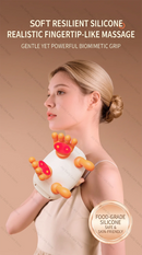 Wireless Neck and Shoulder Massager Mini Electric Muscle Massager for Neck Smart Cervical Massager Powerful Back Massage Device