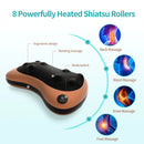 Head Massager Car Home Cervical Shiatsu Massage Neck Back Waist Body Electric Multifunctional Massage Pillow Cushion