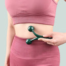 Multifunctional Triangle Ball Massager Shoulder Massage Foot Acupoints Facial Roller Massager Smooth Relax Body Massage Tool