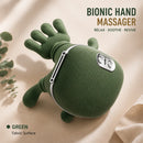 Cervical Neck Massager Shoulder Massager Electric Shiatsu Deep Massage Device with Human Hand Grip Design Wireless Rechargeable