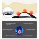 Multi Functional Back Waist and Neck Massager Adjustable Stretching Device Lumbar and Cervical Spine Support Fitness Tool