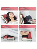 2026 Multi Functional Neck and Shoulder Massager Household Neck and Back Kneading Tool with Multiple Adjustable Hot Compress Mas