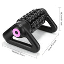 Motorized Massage Roller with Ergonomic Handle 3D Wave Nodes 5 Modes Electric Body Leg Calf Back Roller 3D Deep Tissue Massager