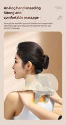 Neck And Shoulder Massager, USB Rechargeable Portable Neck And Shoulder Massager, Ergonomic Design for Back, Legs, Shoulder N