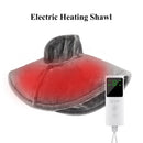 Electric Neck Massager Vibration Shawl 9 Levels Hot Compress Neck Winter Warm Back Tool Relax Brace Multi Functional Heating Pad